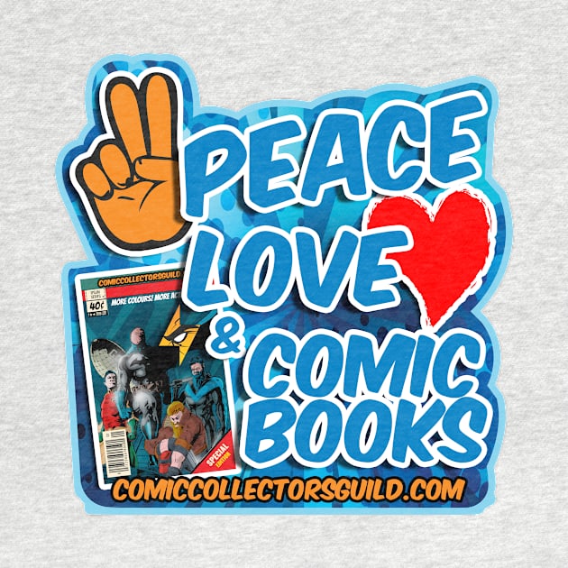 CCG PeaceLoveComicBooks by Comic Collectors Guild 